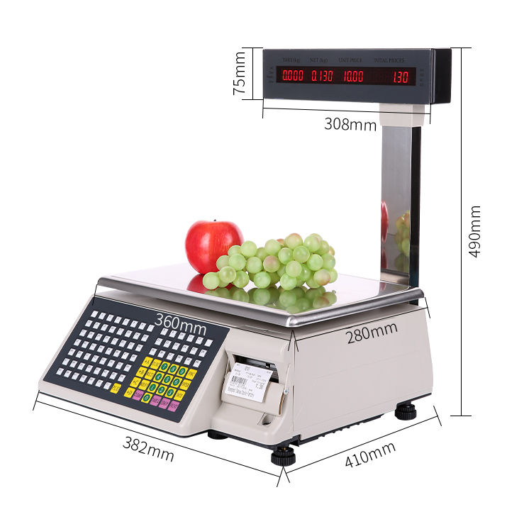 Barcode Label Printing Scale